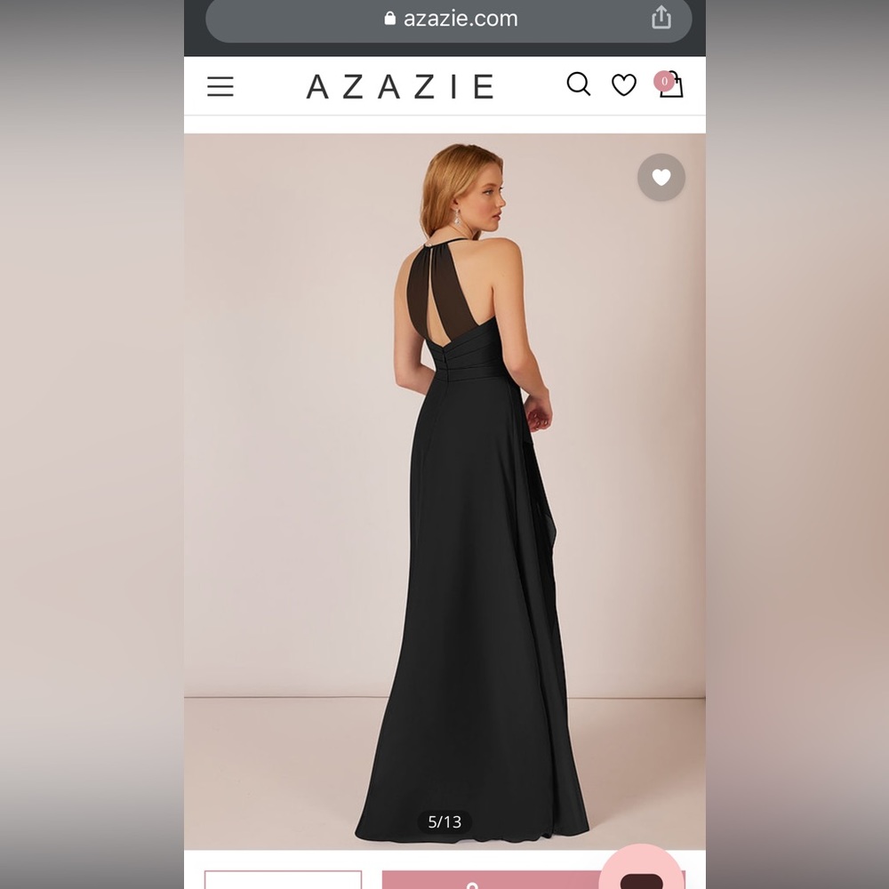 Azazie Dawn Black Dress (10)